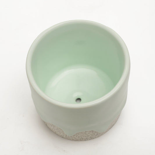 Squat Cylinder Planter (Drainage Hole)
