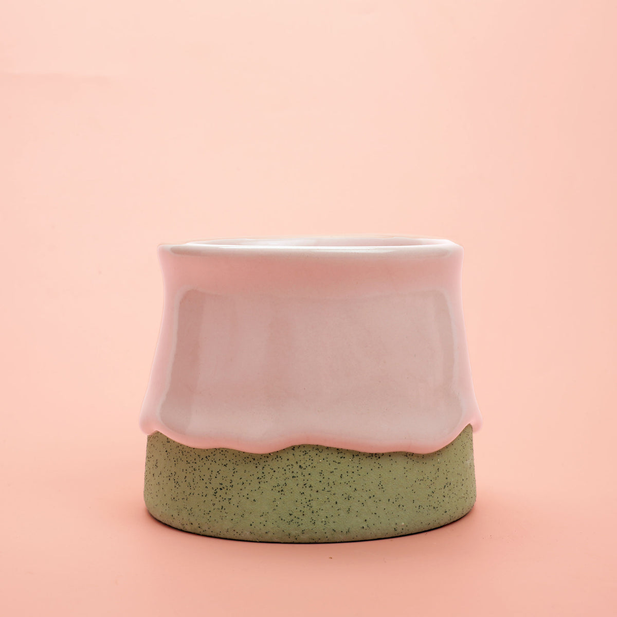 Bubblegum / Avocado Vase