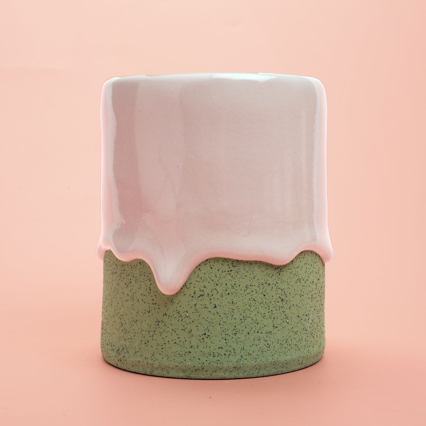 Bubblegum / Avocado Vase