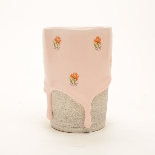 Vintage Bubblegum Latte Cup