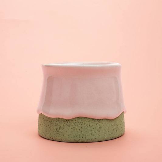 Bubblegum / Avocado Vase