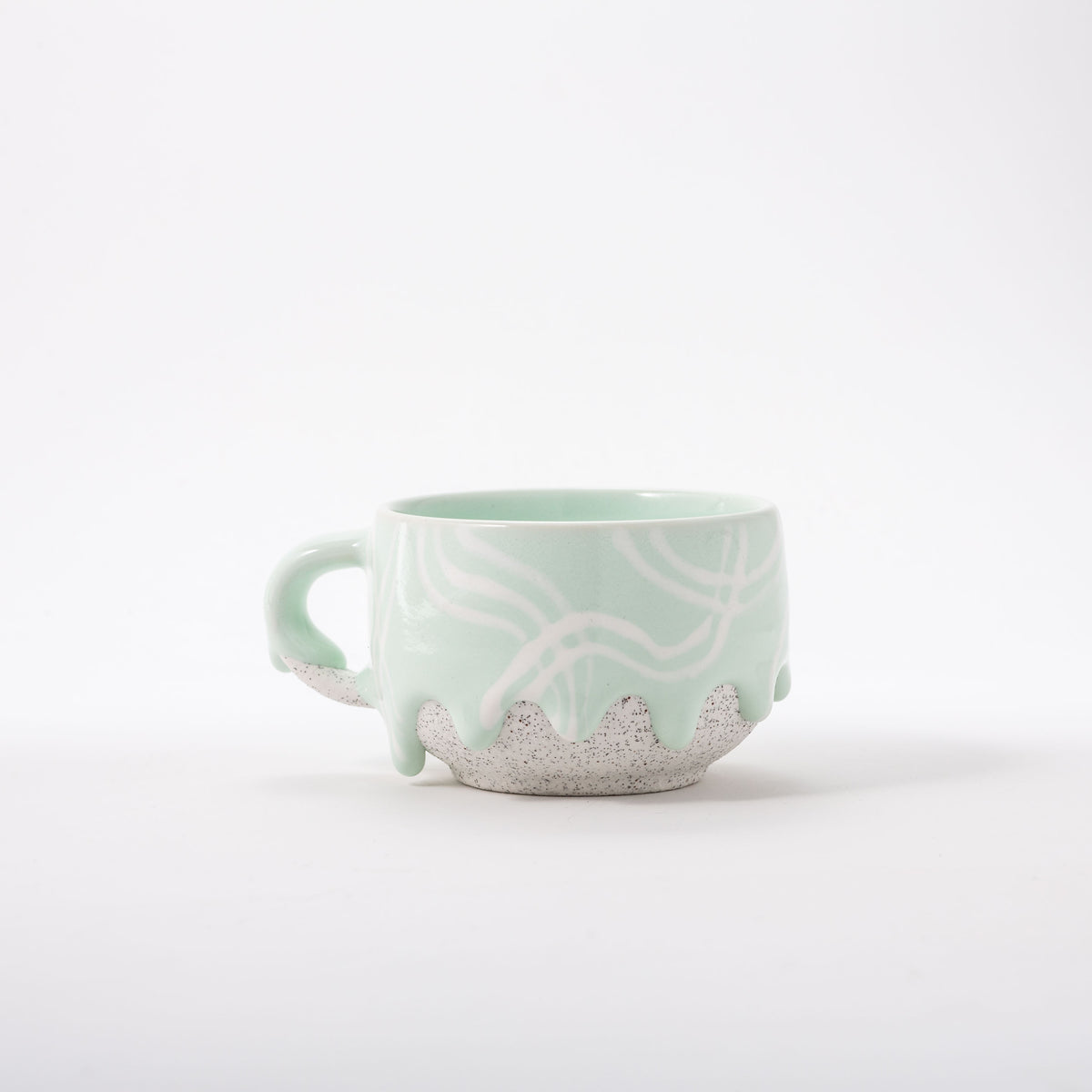 Drippy Pots Hand Glazed Ceramic Mug