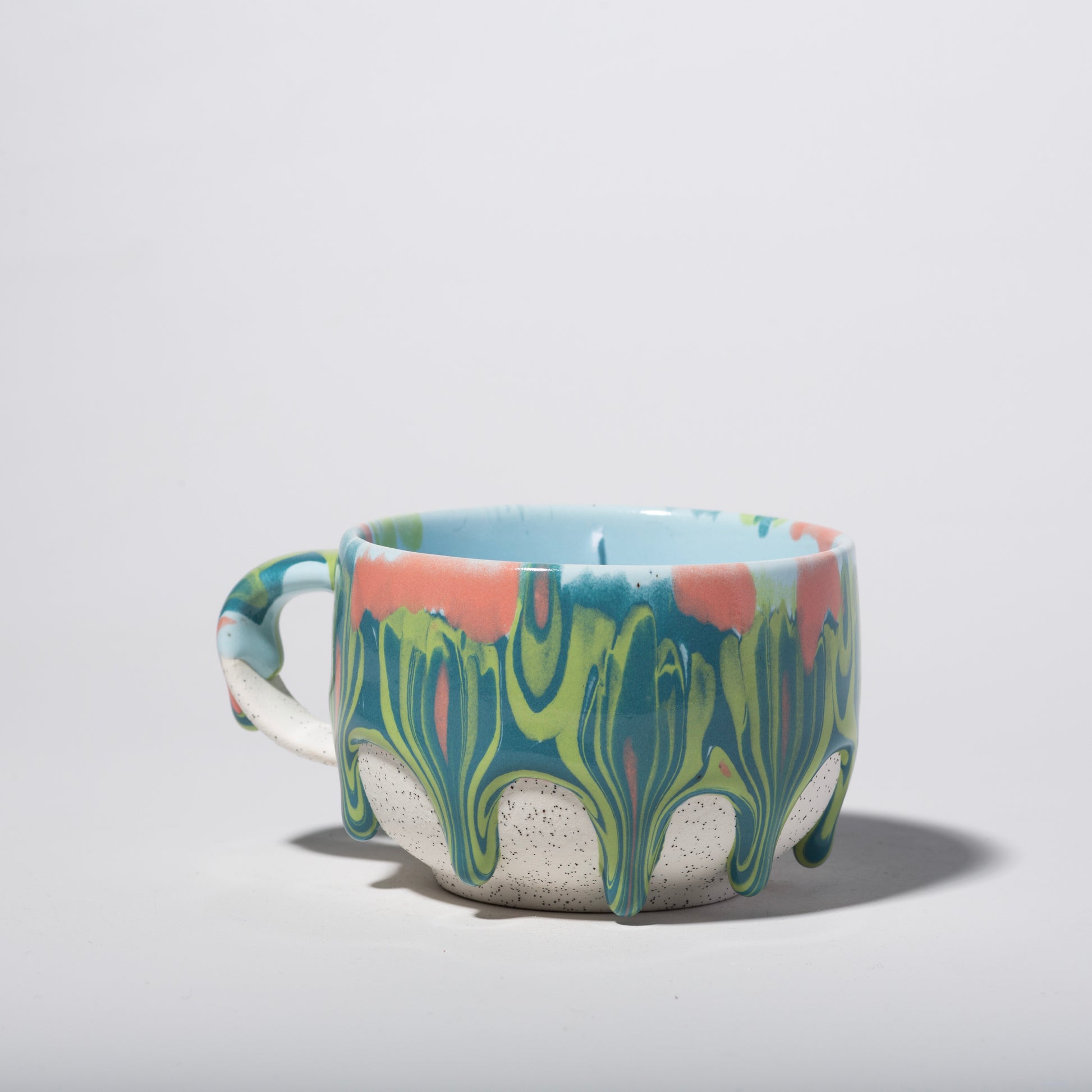 Drippy Pots Hand Glazed Ceramic Mug