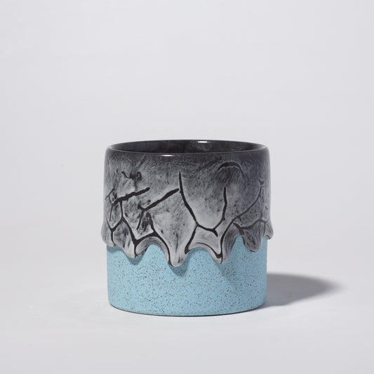 Drippy Pots Hand Glazed Ceramic Mug